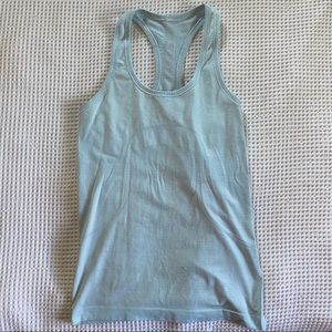 Swiftly Tech Racerback in Light Blue